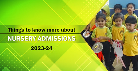 Admission to <br><br>Nursery (CBSE Board) 